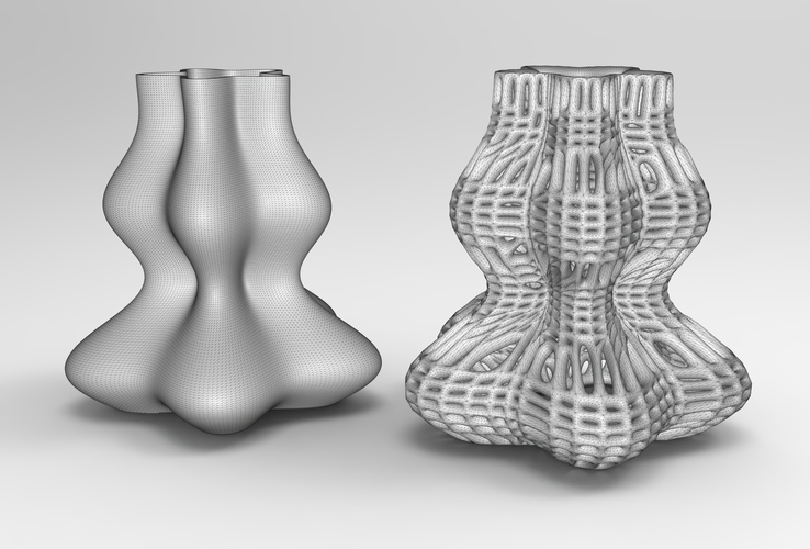 Vase Voronoi 3 3D Print 484322