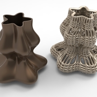 Small Vase Voronoi 3 3D Printing 484323