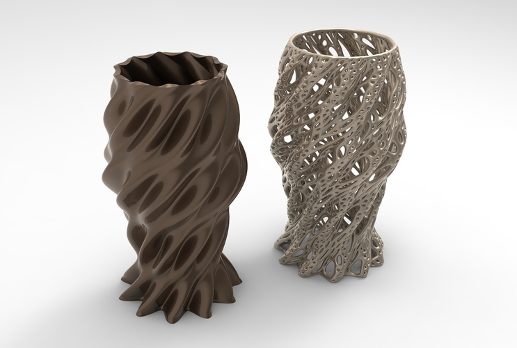 Vase Voronoi 5 3D Print 484330