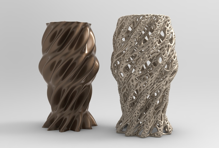 Vase Voronoi 5 3D Print 484331