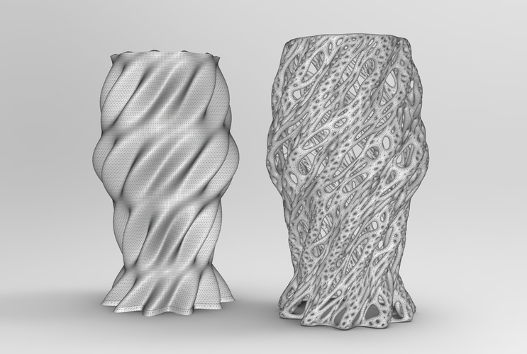 Vase Voronoi 5 3D Print 484332