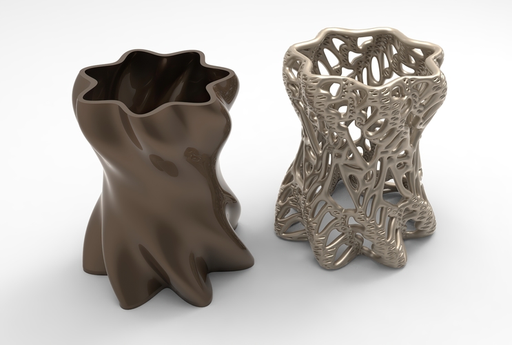 Vase Voronoi 6 3D Print 484333