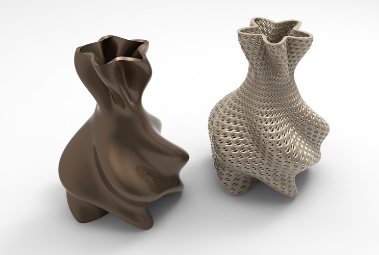 Vase Voronoi 7 3D Print 484336