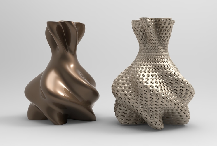 Vase Voronoi 7 3D Print 484337