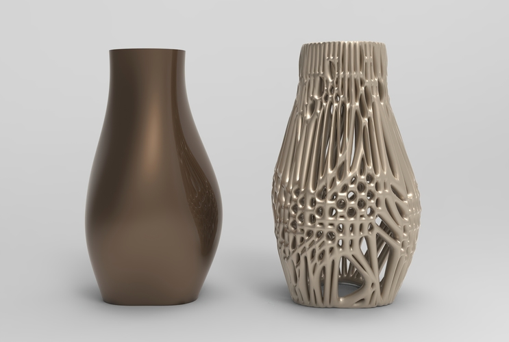 Vase Voronoi 10 3D Print 484346