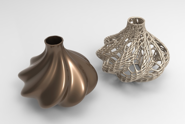 Vase Voronoi 11 3D Print 484348