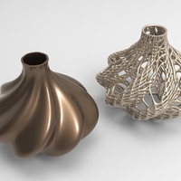 Small Vase Voronoi 11 3D Printing 484348