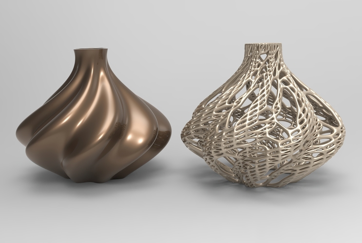 Vase Voronoi 11 3D Print 484349