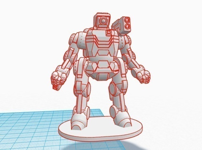 Eradicator Heavy Combat Robot 3D Print 48437