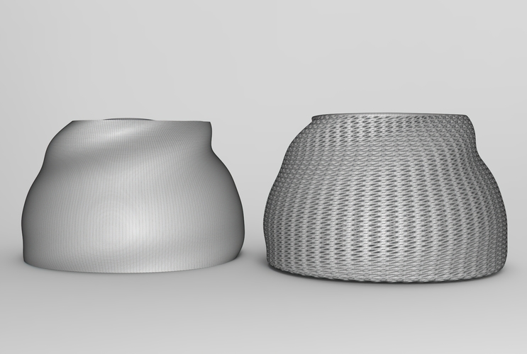 Vase Voronoi 19 3D Print 484377