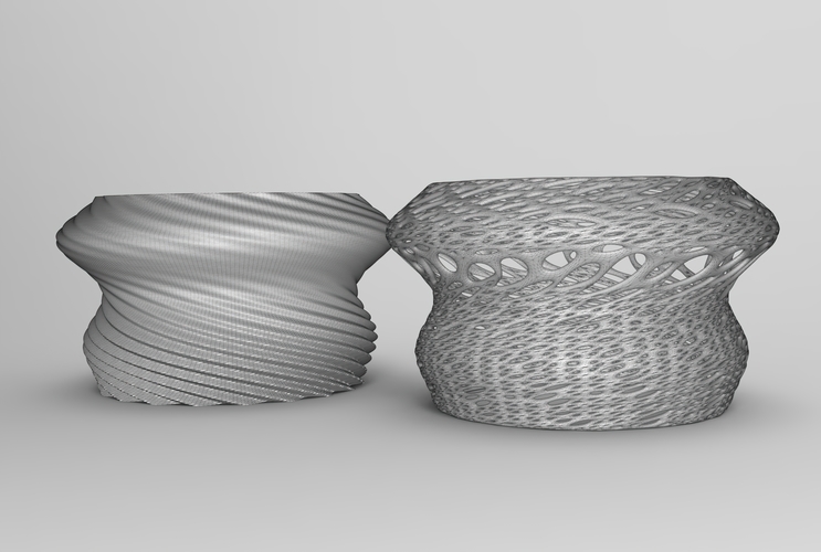 Vase Voronoi 20 3D Print 484380