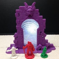 Small Arcane Gateway 3D Printing 48439