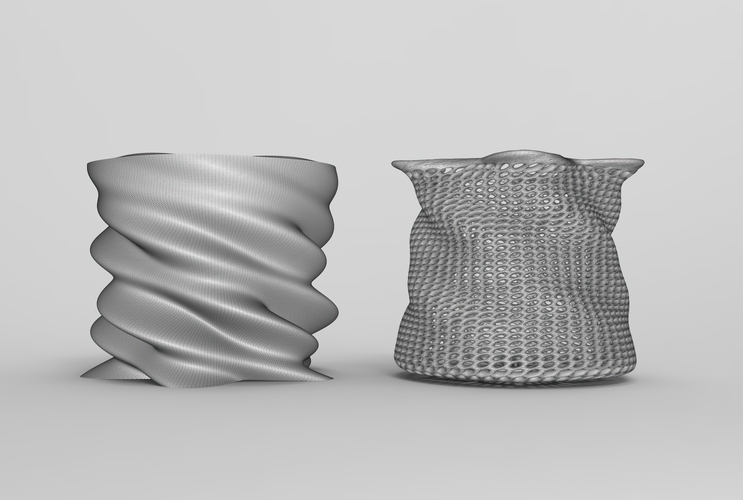 Vase Voronoi 32 3D Print 484416