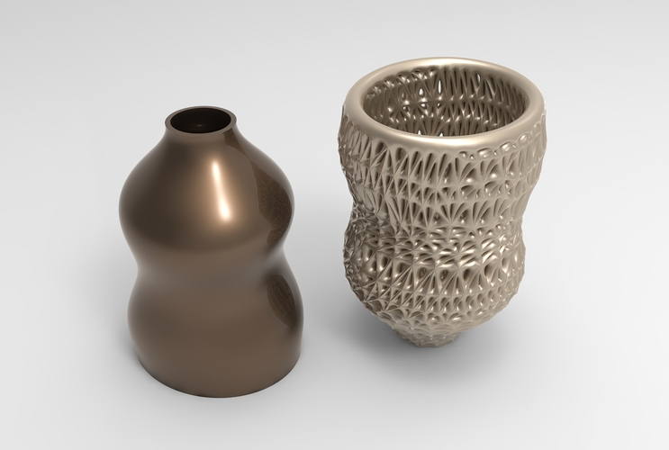 Vase Voronoi 33 3D Print 484417