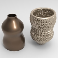 Small Vase Voronoi 33 3D Printing 484417