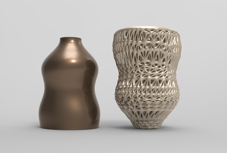 Vase Voronoi 33 3D Print 484418