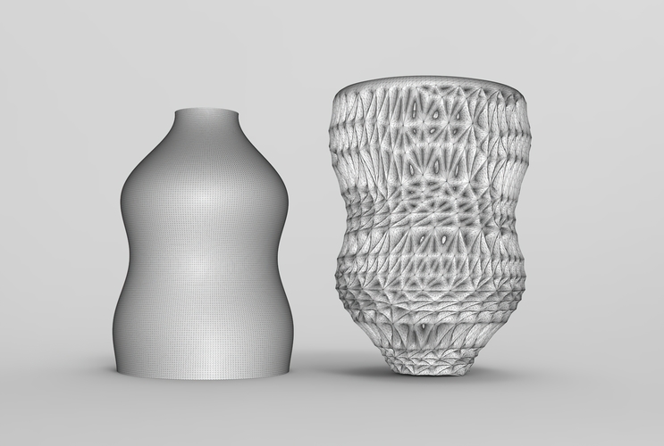 Vase Voronoi 33 3D Print 484419