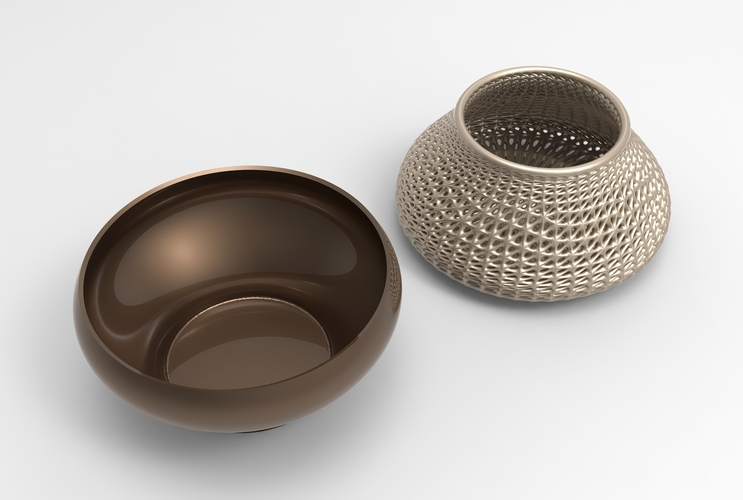 Vase Voronoi 35 3D Print 484423