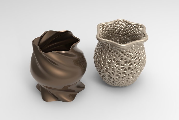 Vase Voronoi 36 3D Print 484426