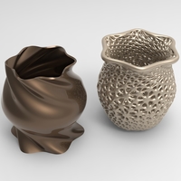 Small Vase Voronoi 36 3D Printing 484426