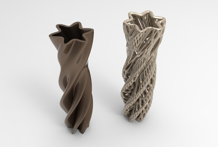 Vase Voronoi 37 3D Print 484429