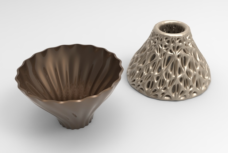 Vase Voronoi 38 3D Print 484432