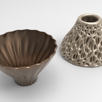 Small Vase Voronoi 38 3D Printing 484432