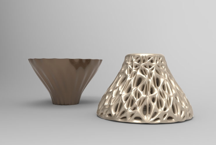 Vase Voronoi 38 3D Print 484433