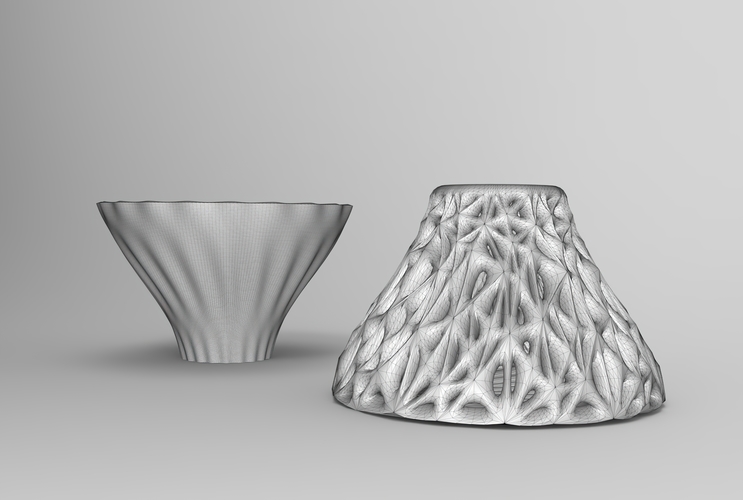 Vase Voronoi 38 3D Print 484434