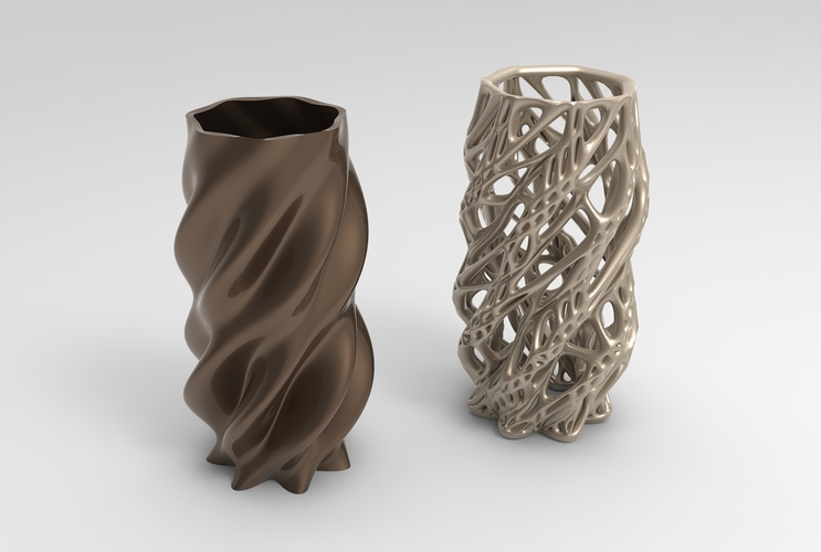Vase Voronoi 39 3D Print 484435