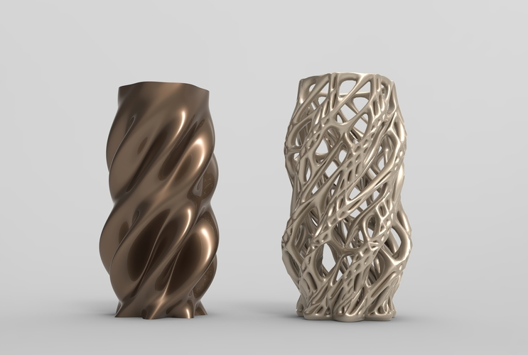 Vase Voronoi 39 3D Print 484436