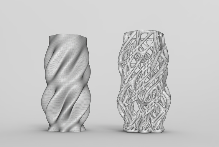 Vase Voronoi 39 3D Print 484437