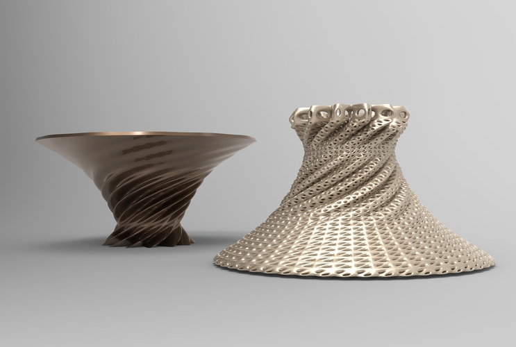 Vase Voronoi 41 3D Print 484442