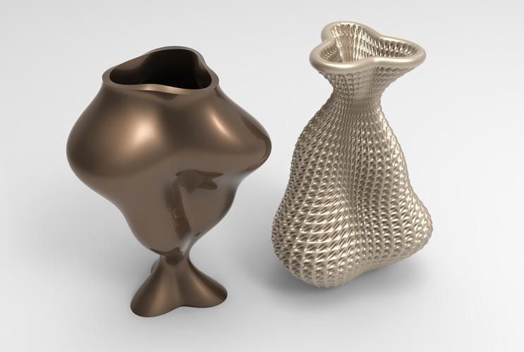 Vase Voronoi 46 3D Print 484456