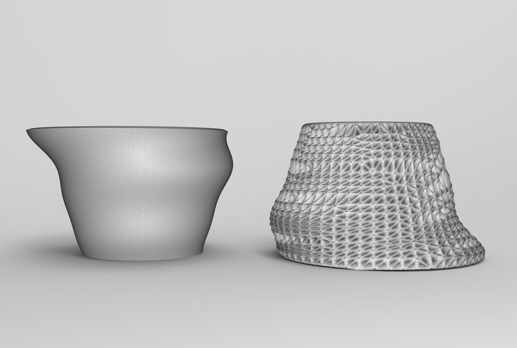 Vase Voronoi 49 3D Print 484467