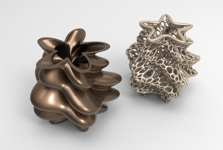 Vase Voronoi 59 3D Print 484495