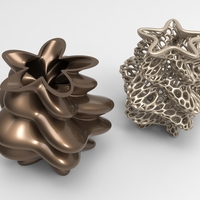 Small Vase Voronoi 59 3D Printing 484495