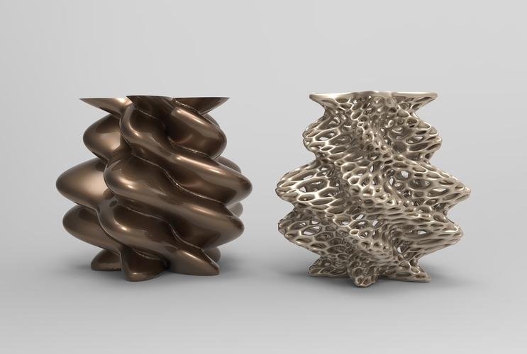 Vase Voronoi 59 3D Print 484496