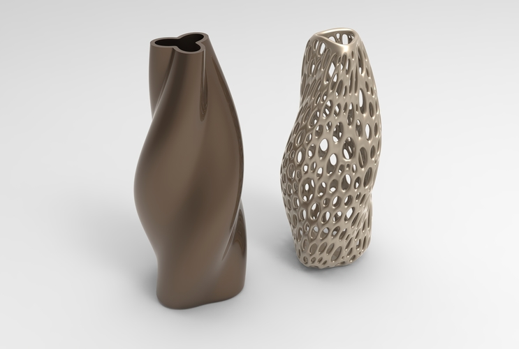 Vase Voronoi 63 3D Print 484507