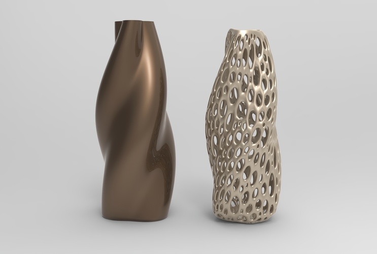 Vase Voronoi 63 3D Print 484508