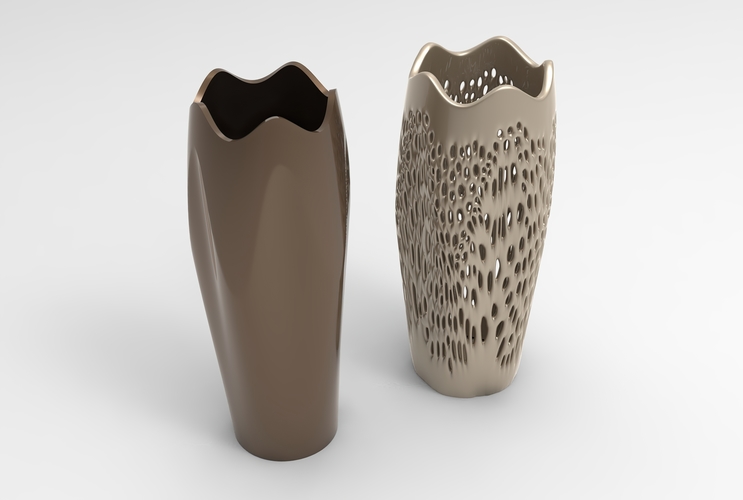 Vase Voronoi 66 3D Print 484516