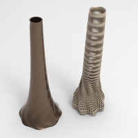 Small Vase Voronoi 69 3D Printing 484525