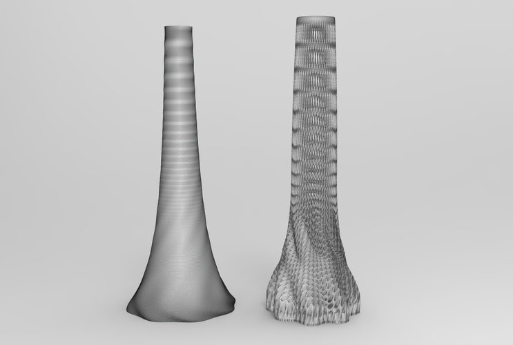 Vase Voronoi 69 3D Print 484527