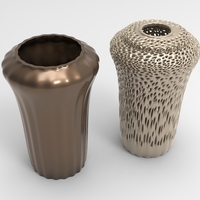 Small Vase Voronoi 70 3D Printing 484528