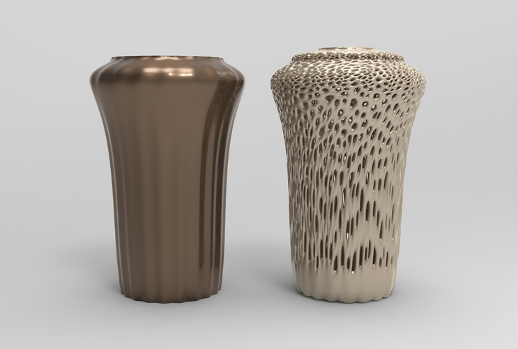 Vase Voronoi 70 3D Print 484529