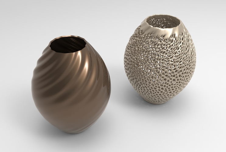 Vase Voronoi 74 3D Print 484540