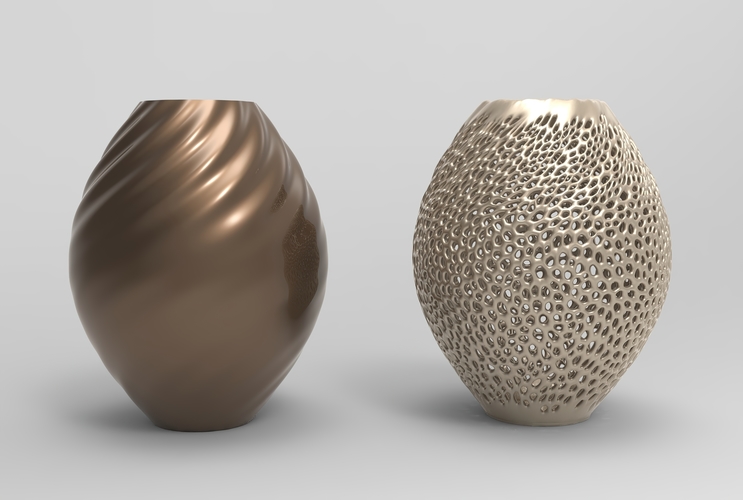 Vase Voronoi 74 3D Print 484541