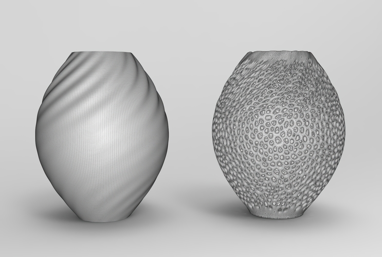 Vase Voronoi 74 3D Print 484542