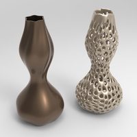 Small Vase Voronoi 78 3D Printing 484552