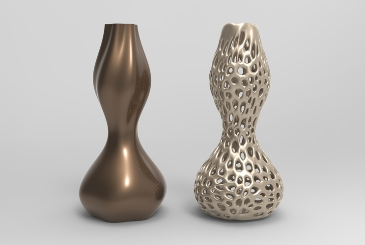 Vase Voronoi 78 3D Print 484553